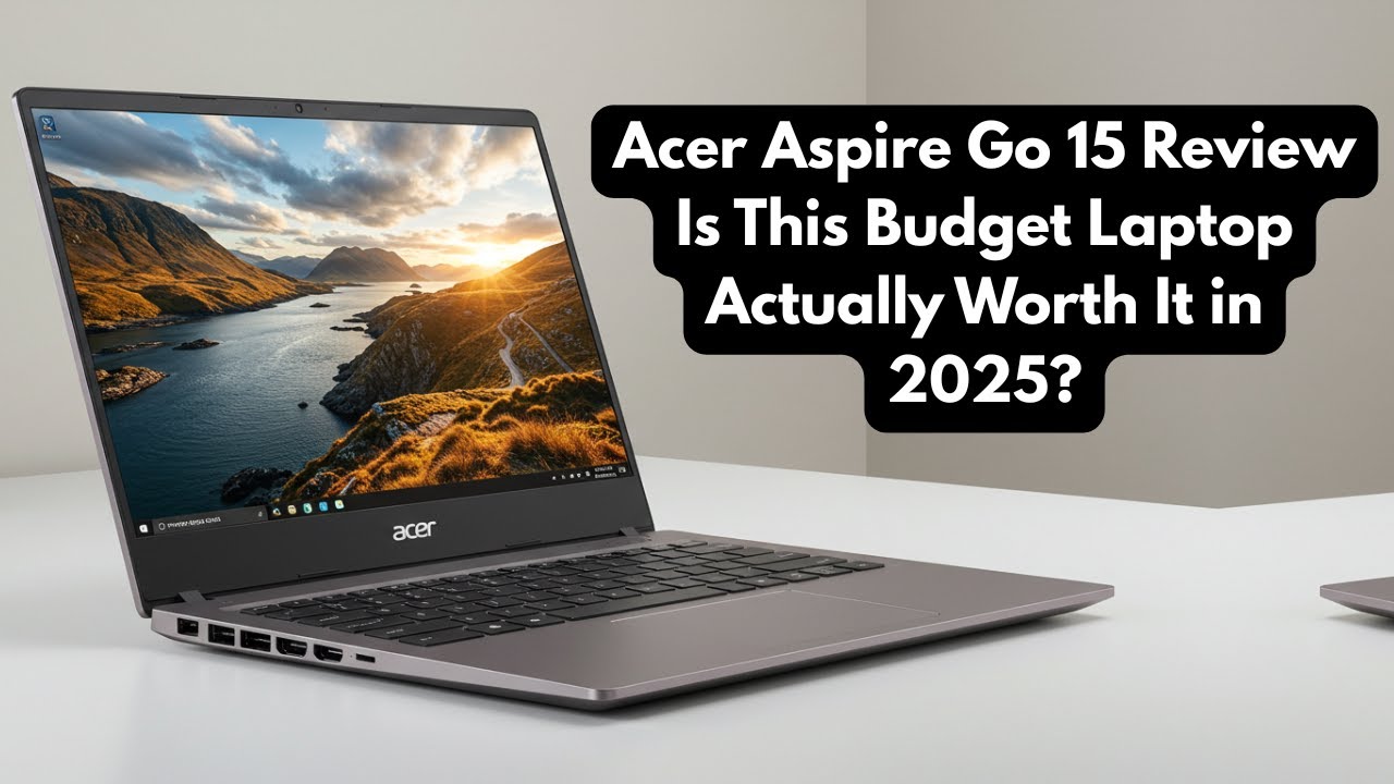 Обзор Acer Aspire Go 15 &mdash; действительно ли этот бюджетный ноутбук стоит своих денег в 2025 году?