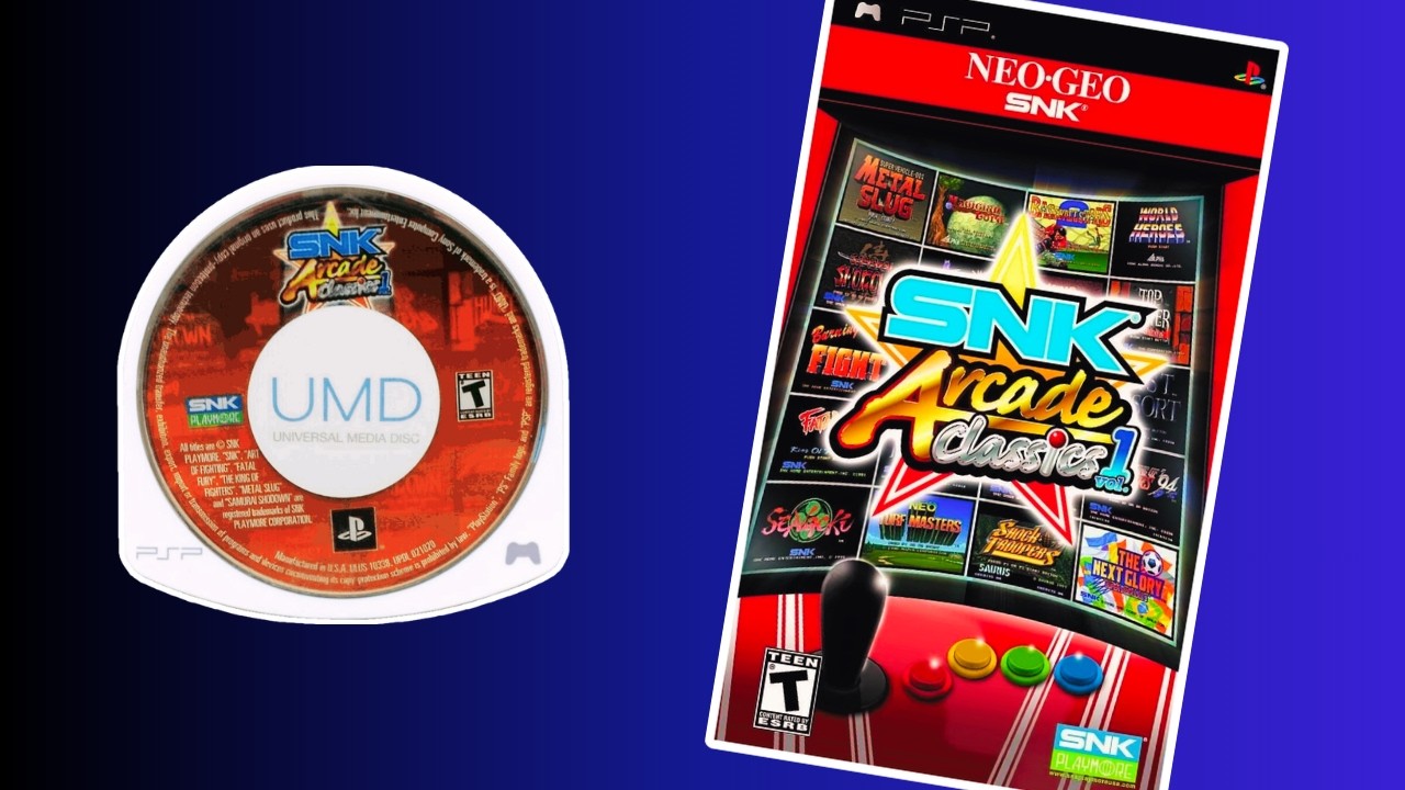 SNK Arcade Classics Vol. 1 - ALL 16 Games Shown [PSP]