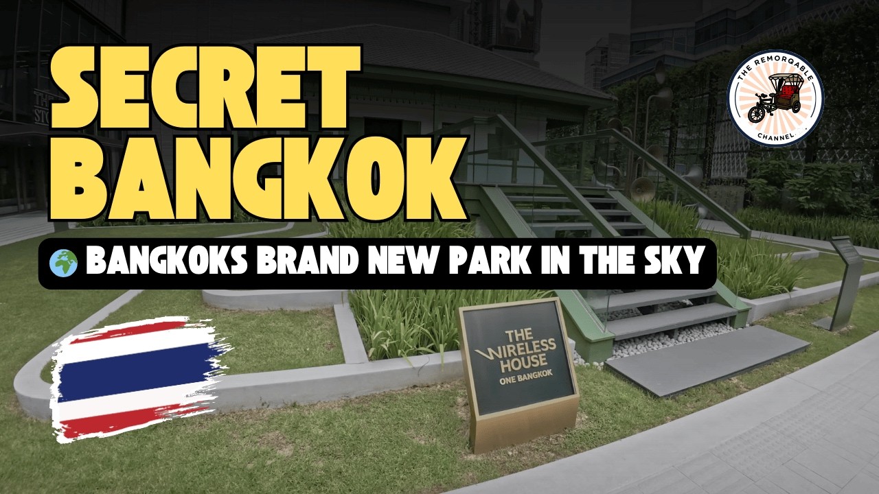 Walking Bangkok’s Newest Mega Mall & Skywalk 🌆 Dusit Central Park Tour
