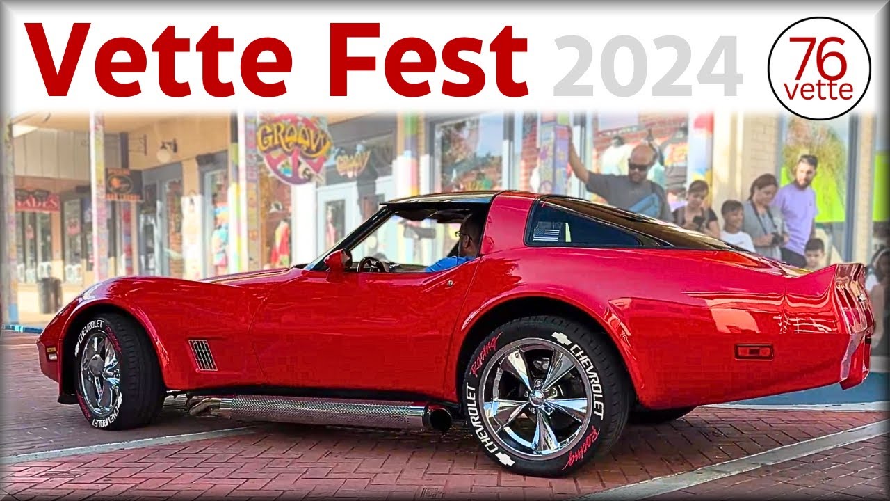 SIXTEEN C3 Corvettes at VETTE FEST