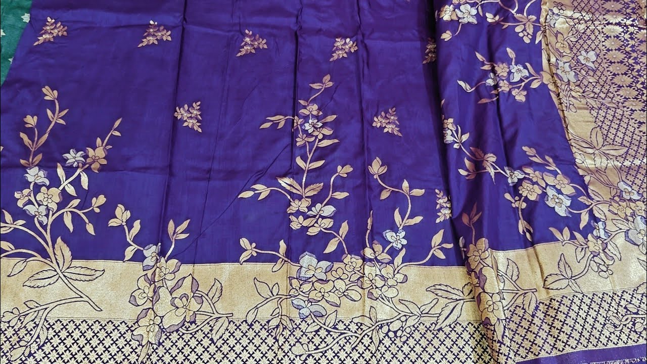 #mashroo satin full sarees#weaving mistake sarees#whats app👉7207088382