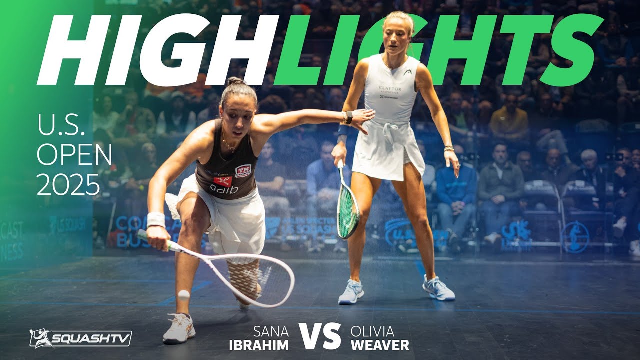 🇪🇬 Ибрагим против Уивера 🇺🇸 | Открытый чемпионат США 2025 | Основные моменты четвертьфинала