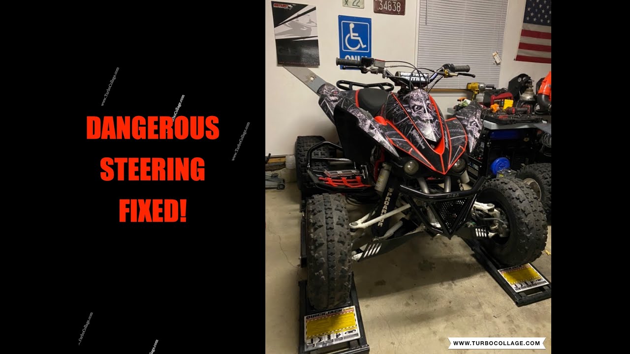 Fixing Steering Stem on my Kawasaki KFX450R