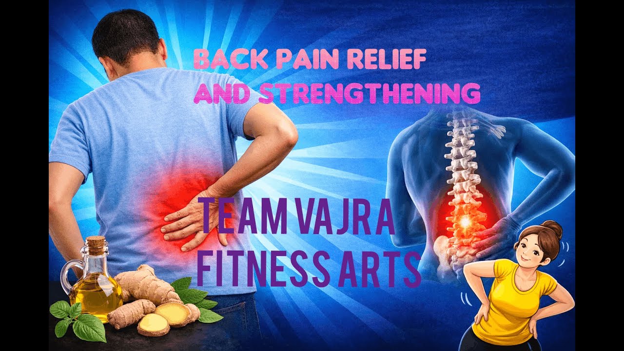 Back pain Relief and strengthening #BackPainRelief  #PostureCorrection #HealthySpine