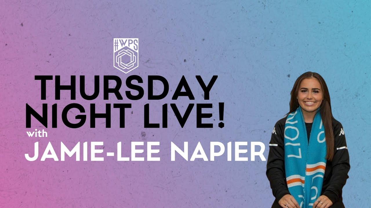 🤩 Thursday Night Live ft. Jamie-Lee Napier | #WePlayStrong