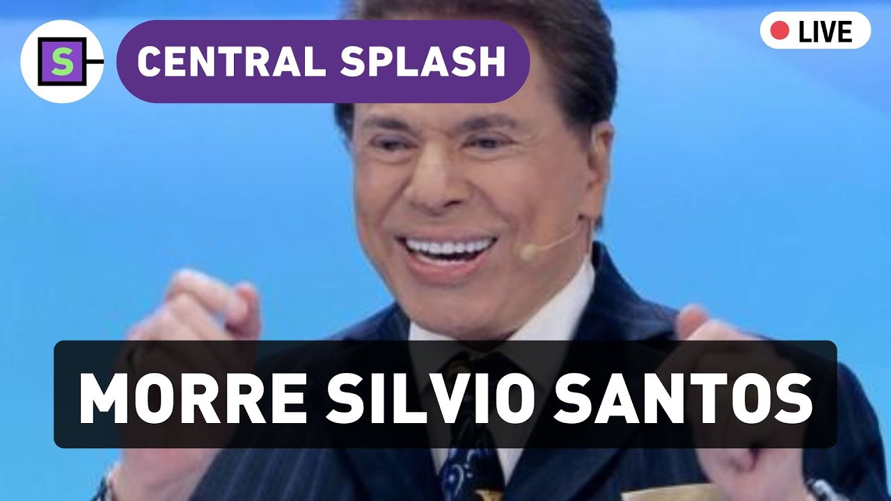 🔴Morre Silvio Santos:  despedida sem velório + filho de Carlos Alberto de Nóbrega AO VIVO