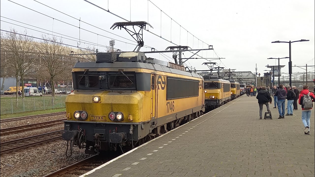 Afscheidsrit NS 1700 met de 1761 en 1750 | 18 + 19 november 2023