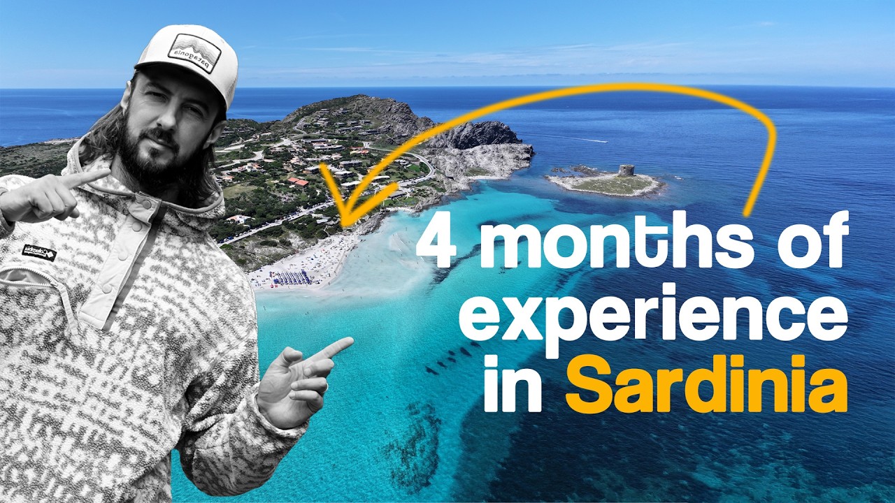 PART1: Sardinia's 4 Faces: Comparing Beaches, Cities & Nature in Every Direction