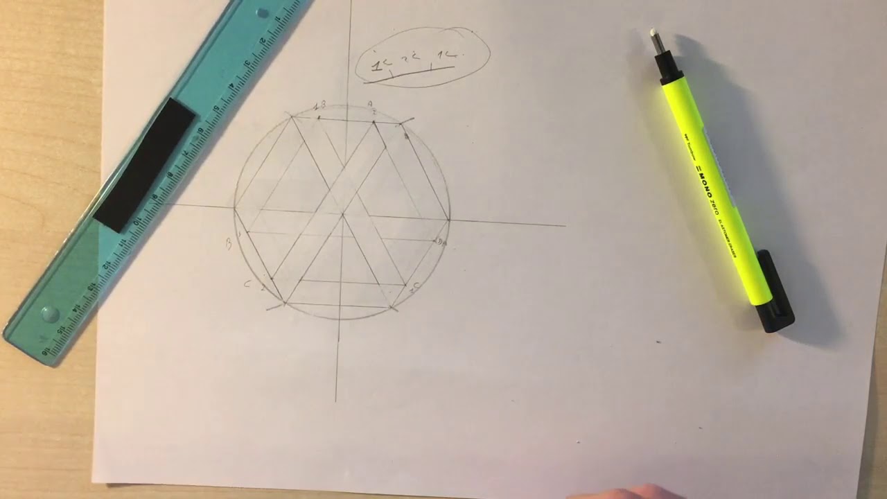 Figure derivate dall'esagono: effetto nastro