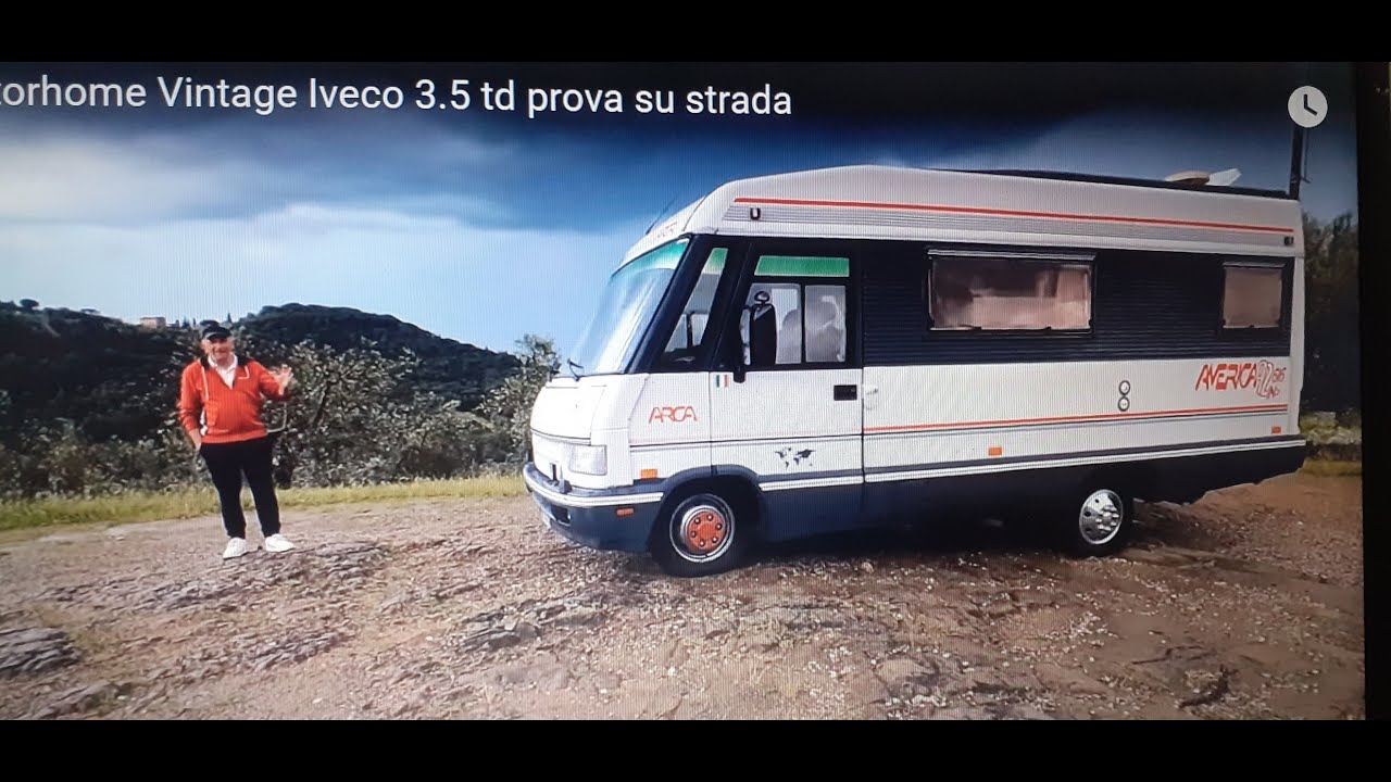 Motorhome Vintage Iveco 2.5 t.d. prova su strada