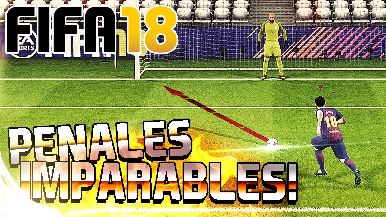 FIFA 18 - COMO TIRAR PENALES IMPARABLES | TUTORIAL Y TRUCO