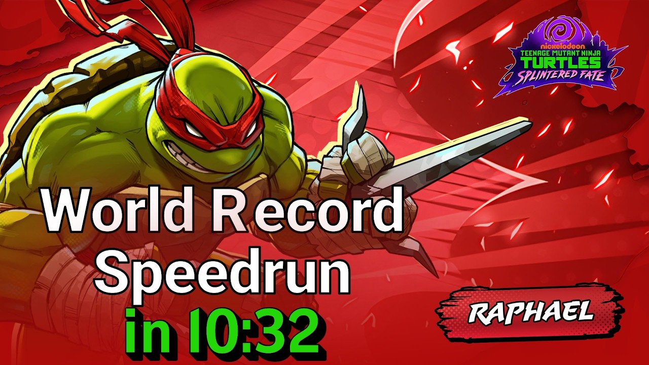 Teenage Mutant Ninja Turtles: Splintered Fate Speedrun in 10m32s【WR】