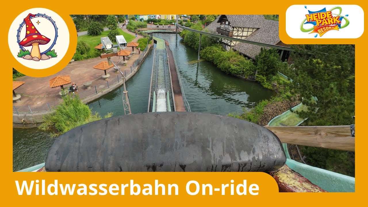 Heide Park Wildwasserbahn On-ride 2025