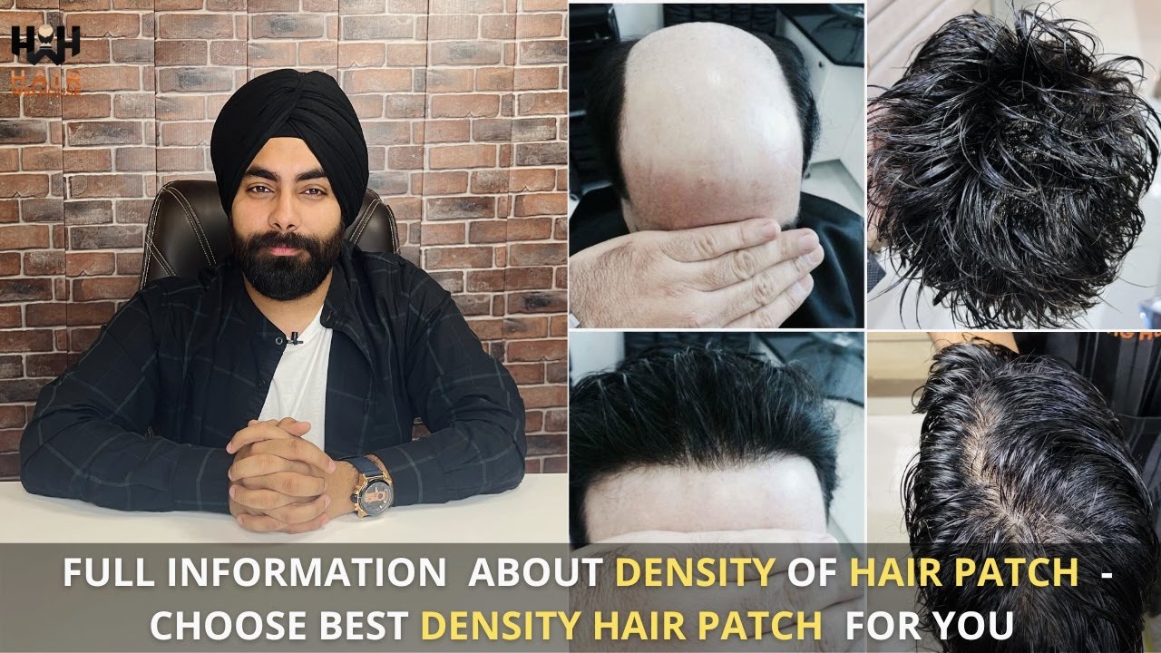 Every Information About Hair Patch Density | Choose Right Density For You | Hair Wig House