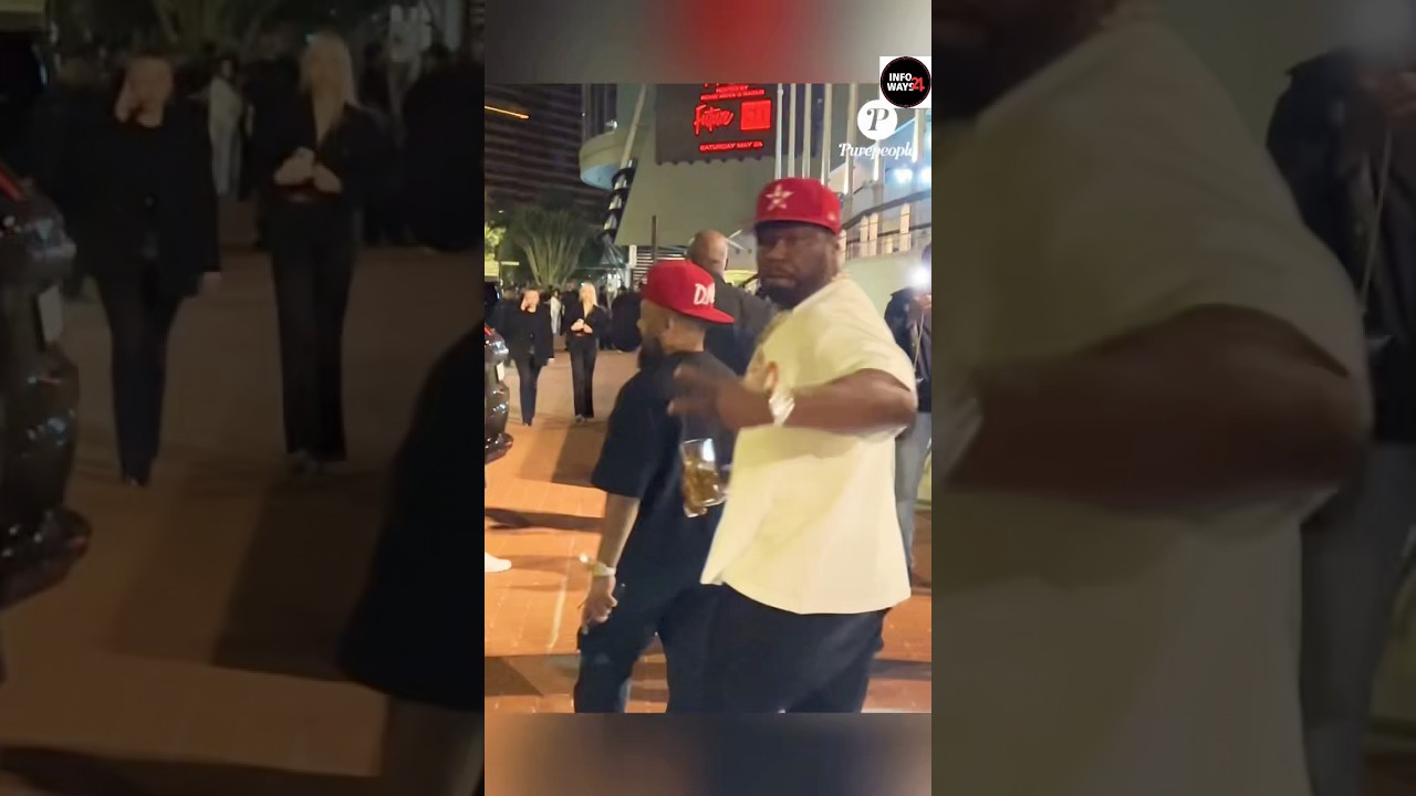 50 Cent Moves Like a Bodyguard🙌