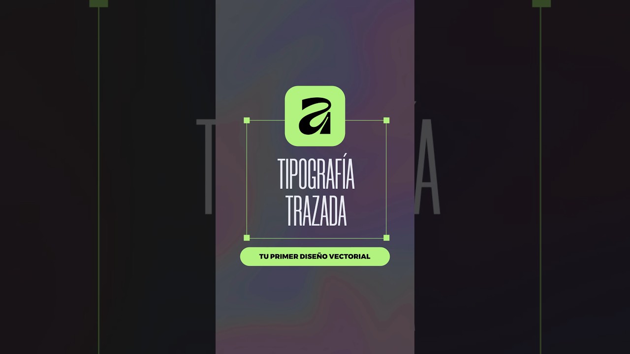 Diseño en Affinity🎨Tipografía convertida en trazado, forma circular y marco de texto 