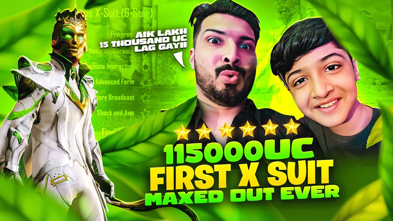 Alhumdulillah New X-Suit Maxed | Little Zalmi | 115000uc