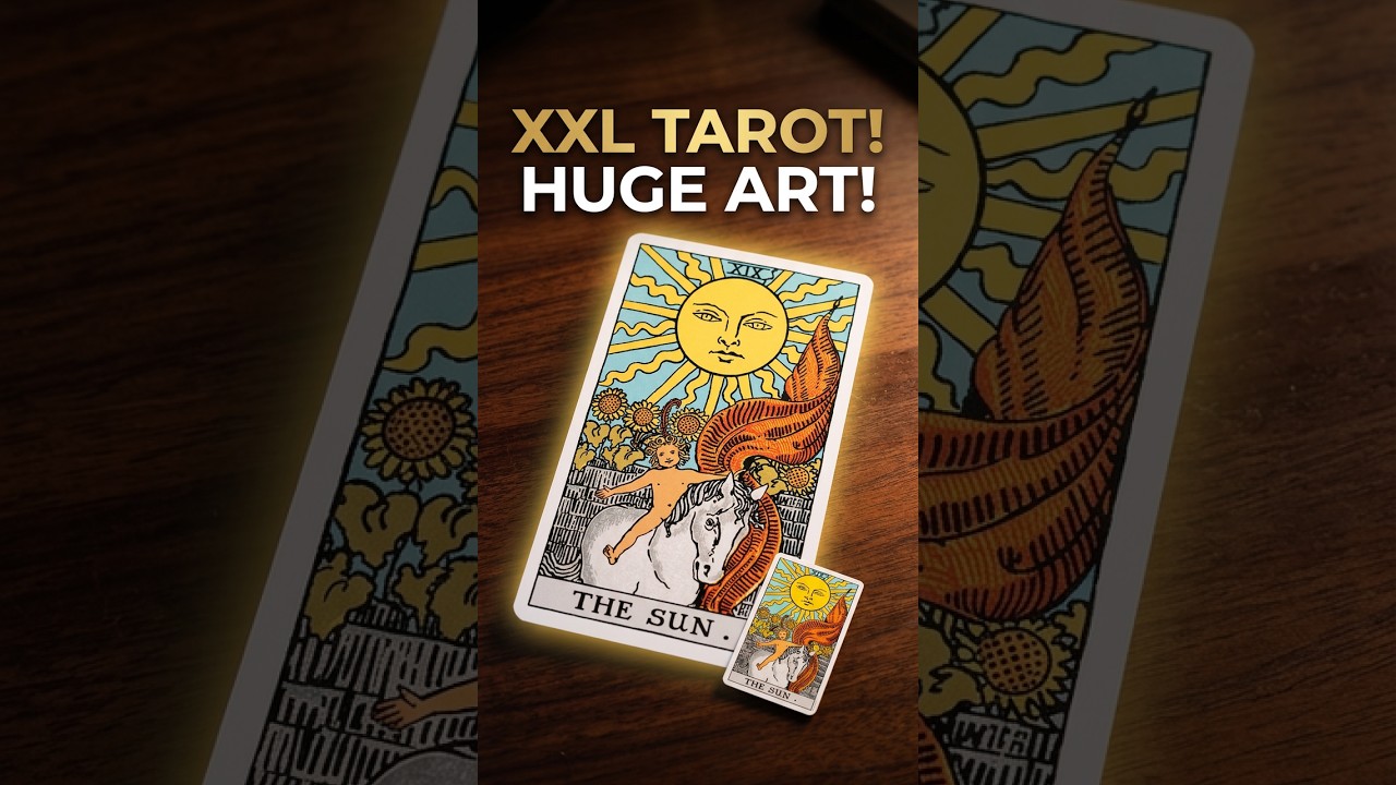 Discover the Top 5 Tarot Decks Featuring XXL Cards!