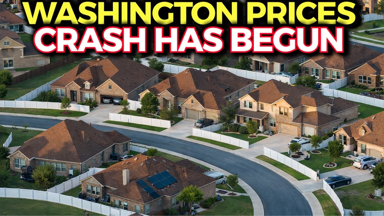 10 Cities in Washington Where Home Prices WILL CRASH in 2026