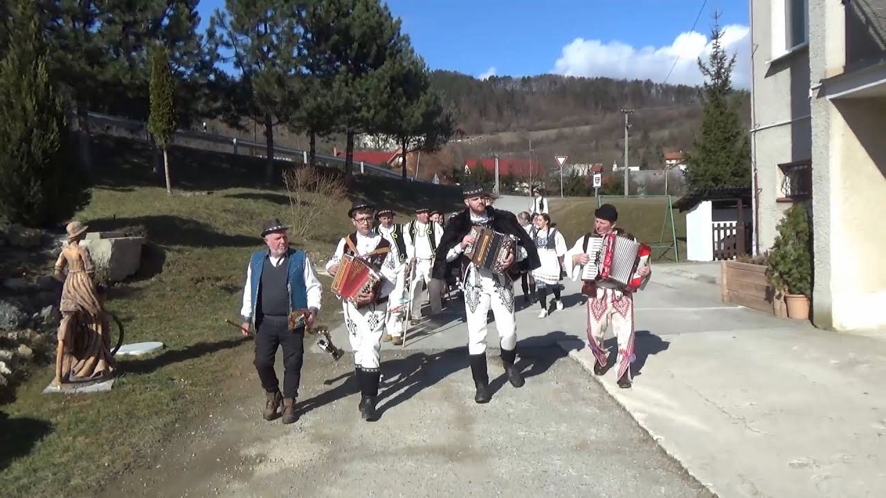 Fašiangový sprievod 1.3.2025 Veľké Pole