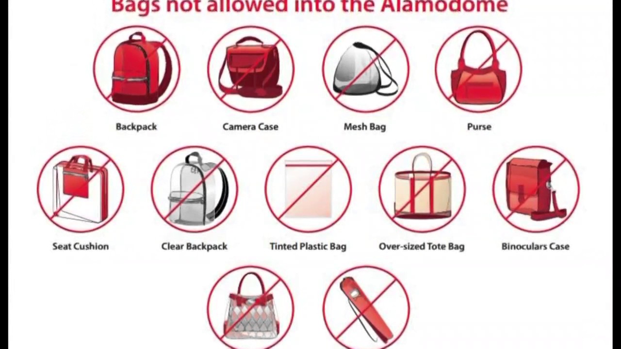 Alamodome implements clear bag policy