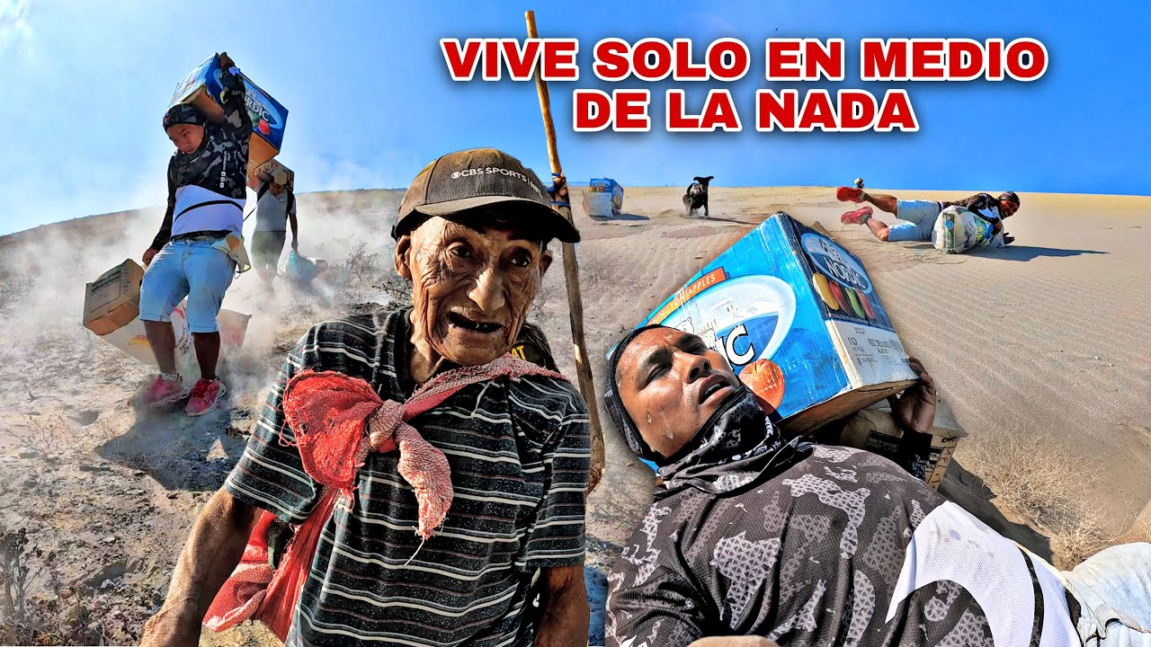 CRUZAMOS EL DESIERTO del TÍO ADRÍAN ¡Llegó la gran sorpresa para el hombre solitario de 82 años!