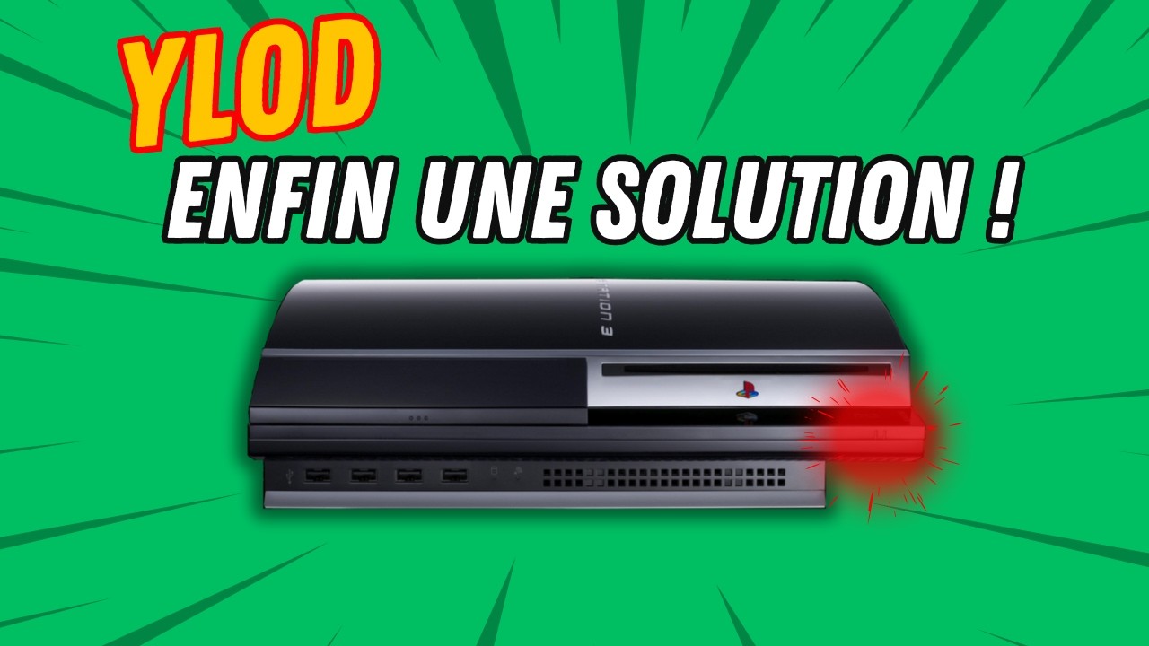Réparer une PS3 YLOD : La Solution Qui a Sauvé Ma PS3 Collector Après des Années ! @cabriDIY