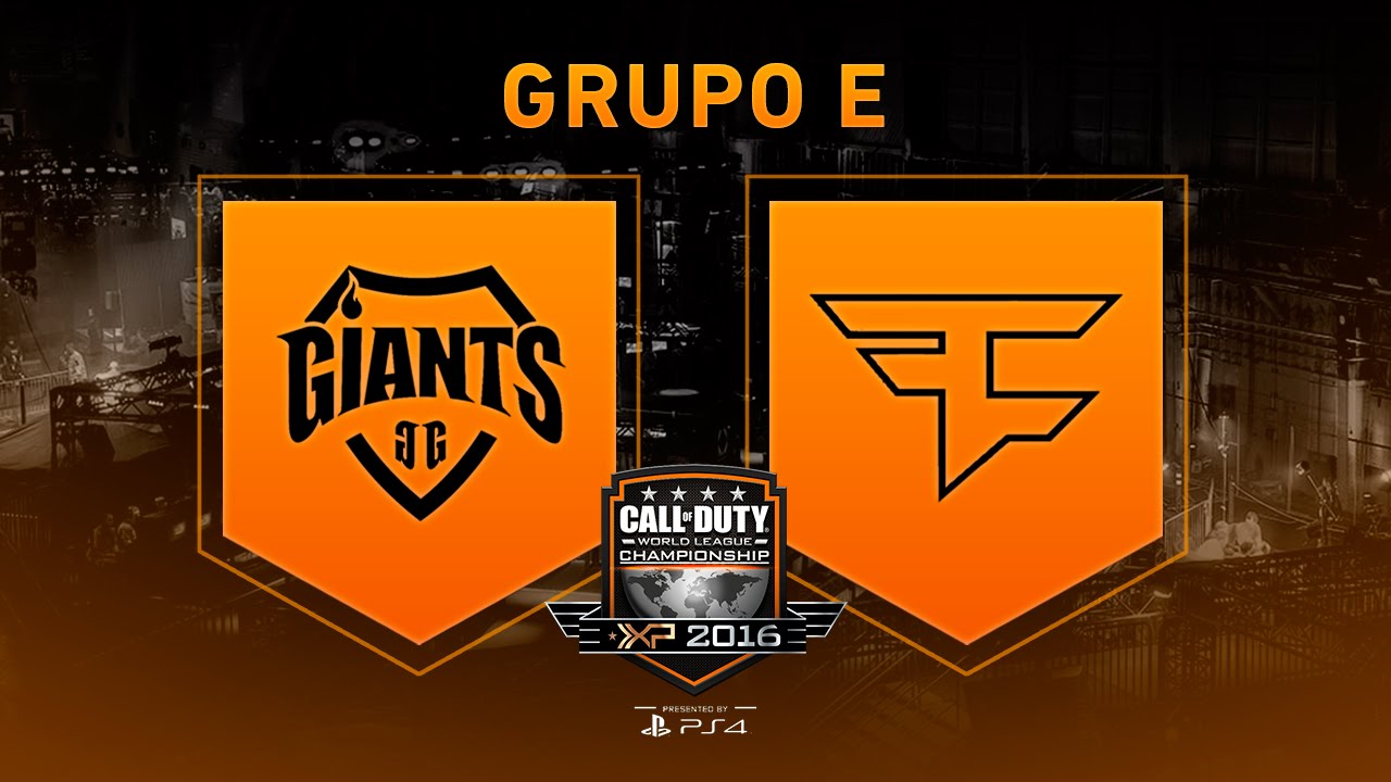 CoD Championship 2016 - Giants Gaming vs FaZe Clan - Fase de Grupos