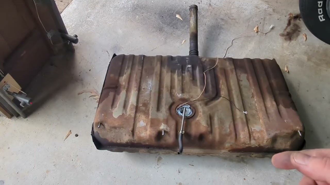 Replacing Fuel Tank Oldsmobile Cutlass