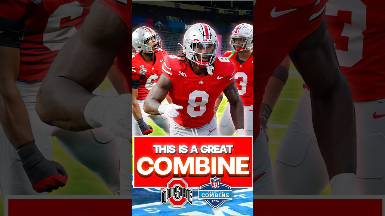 Ohio State Players Are DOMINATING The NFL Combine 👀 #nflcombine #shorts