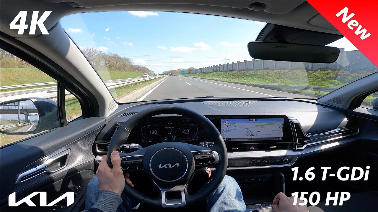 KIA Sportage LX Fresh 2022 - тест-драйв и обзор POV в 4K | 1.6 T-GDi 150 л.с., 6-ст.