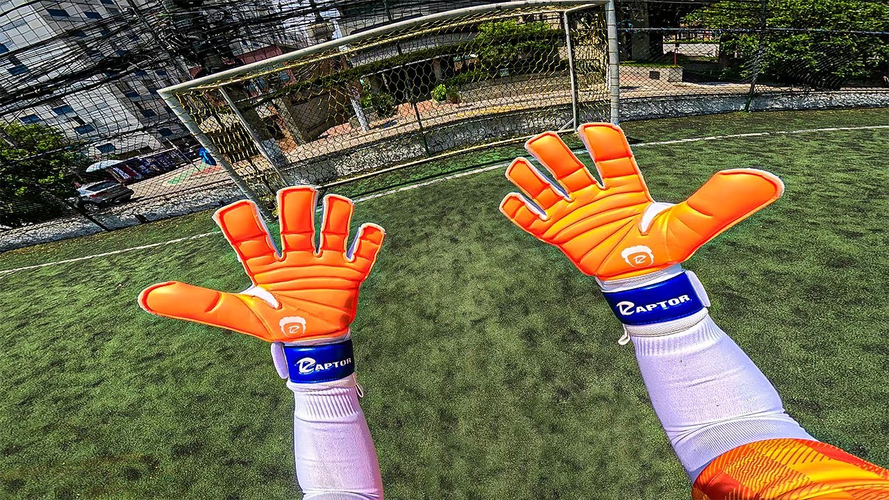 COMO É A VIDA DE UM GOLEIRO AMADOR - JOGO NA VISÃO DA GOPRO