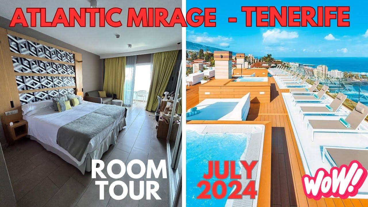 Atlantic Mirage Suites & Spa, Puerto De La Cruz, Tenerife | July 2024 | Room Tour 🏨💫