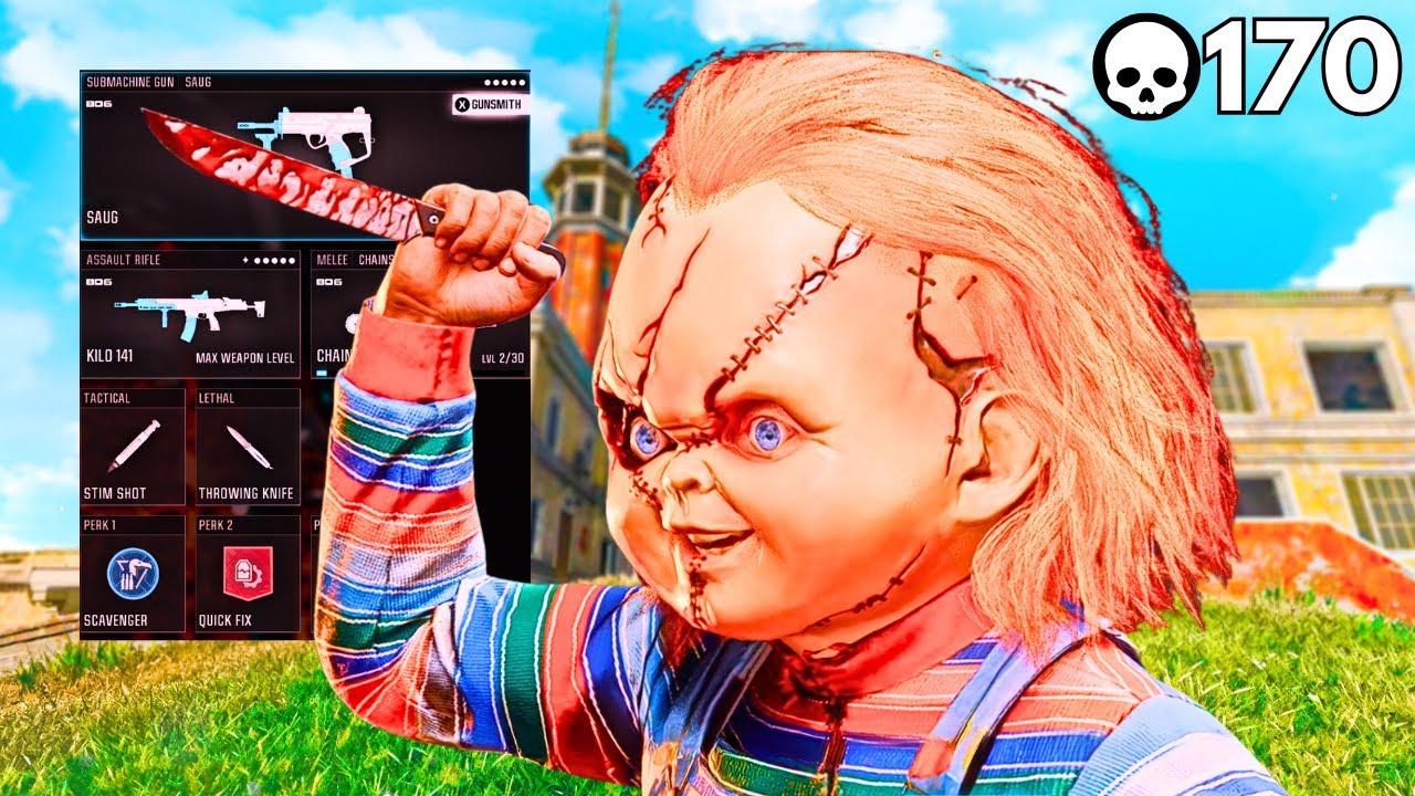 170 Kills with New Chucky Meta on Rebirth Island 🎃🏝️