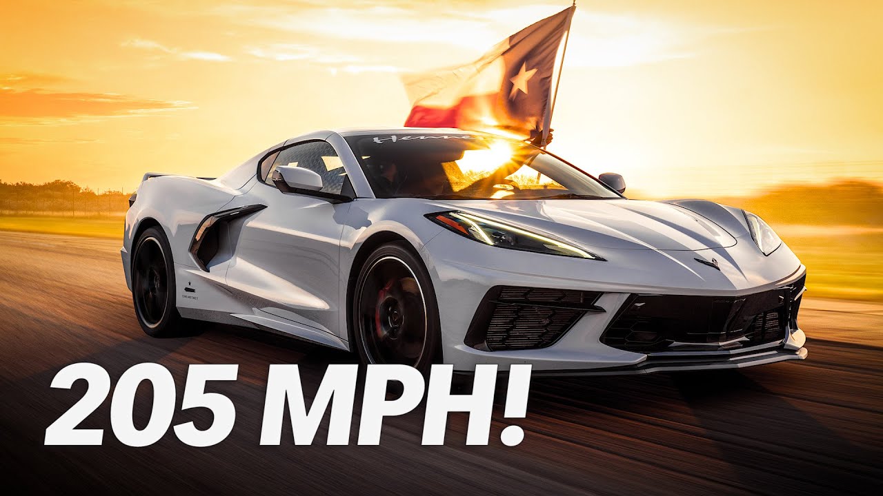 205 MPH: World's Fastest C8 Corvette