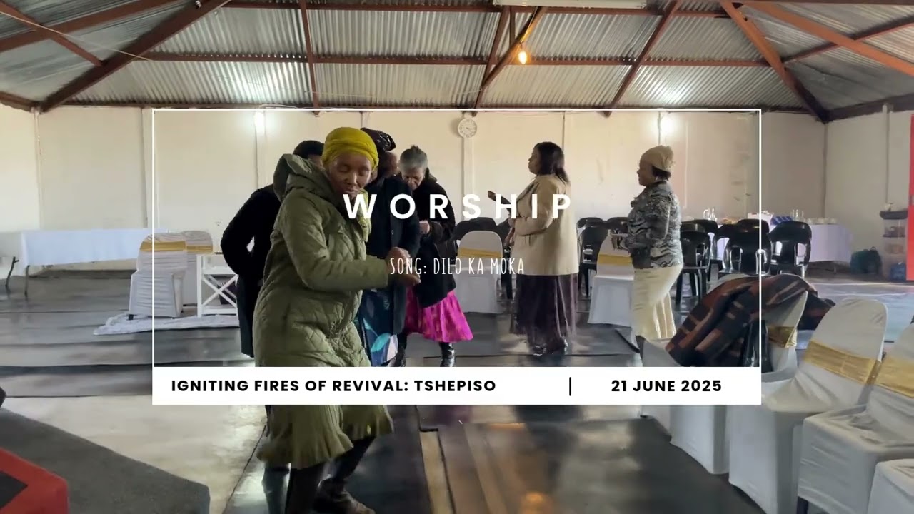 Igniting Fires of Revival | Tshepiso | Worship: Dilo Ka Moka