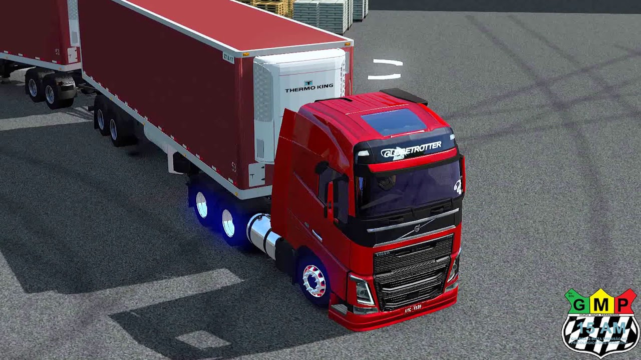 MANOBRANDO RODO TREM COM DOLLY 30 METROS - DICAS DE MANOBRA - ETS2 MODS BR