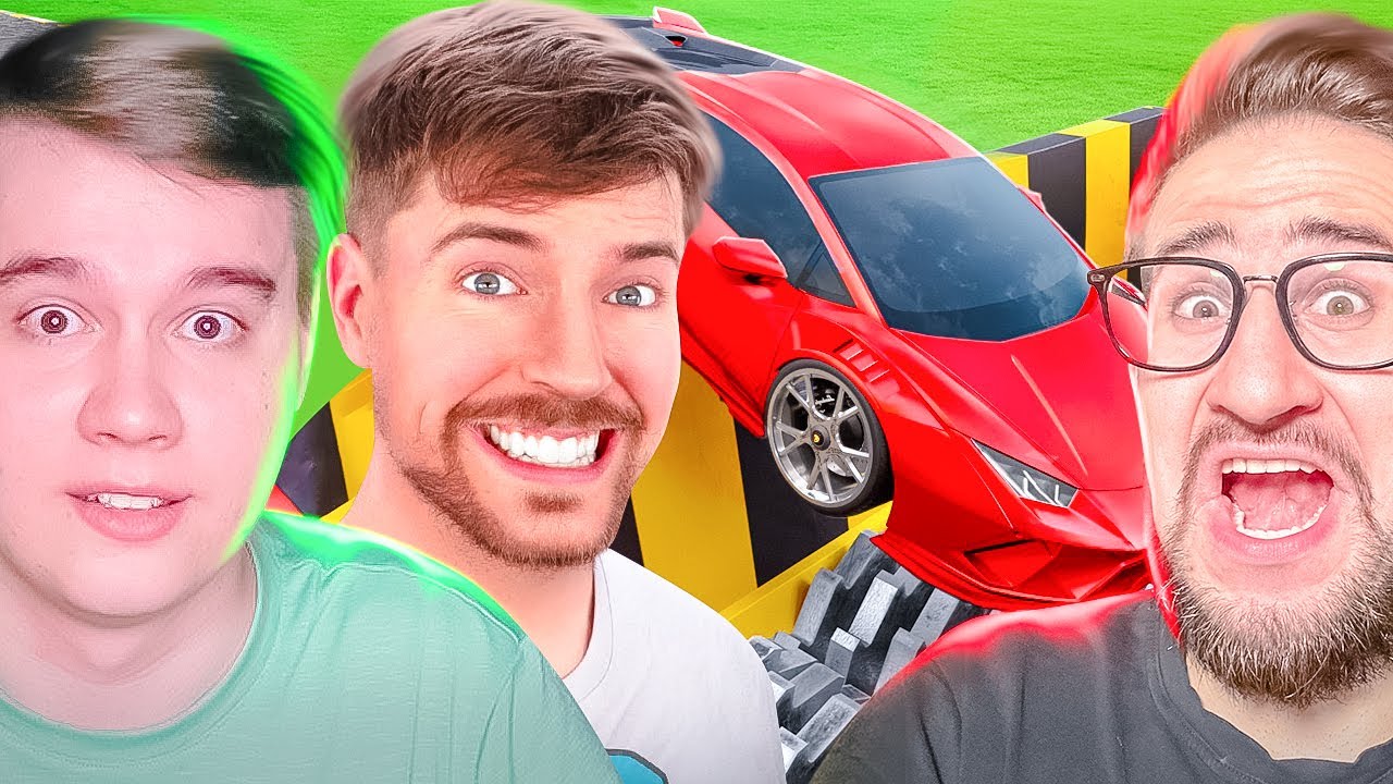 MRBEAST: Lamborghini vs Измельчитель - Реакция с COFFI
