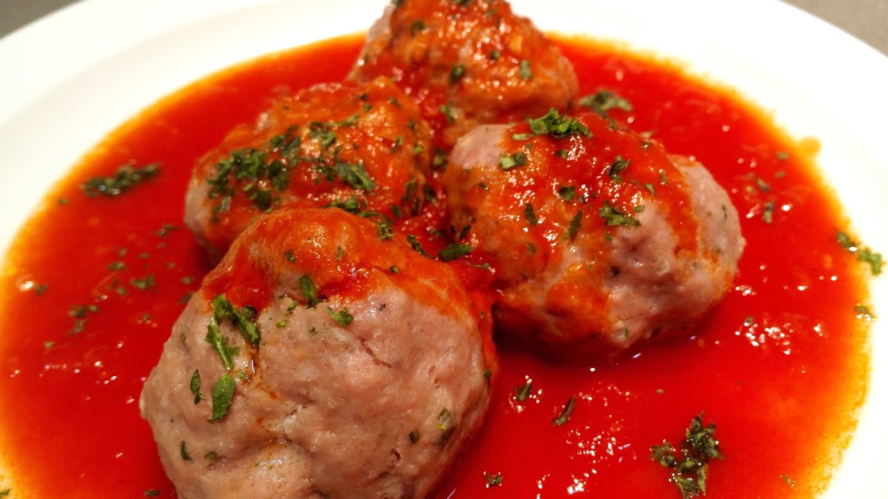 Albóndigas con salsa de tomate | Cecomix Plus