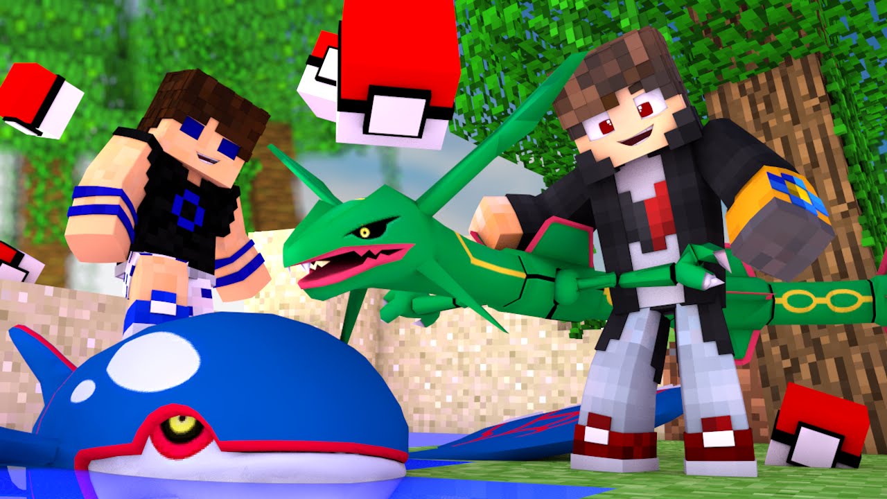 Minecraft: POKEMON LUCKYBLOCK - BRIGA DE LENDÁRIOS - ‹ JUAUM ›