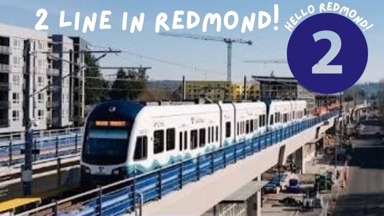Sound Transit Link Light Rail: Eastlink (2 Line) South Bellevue to Downtown Redmond