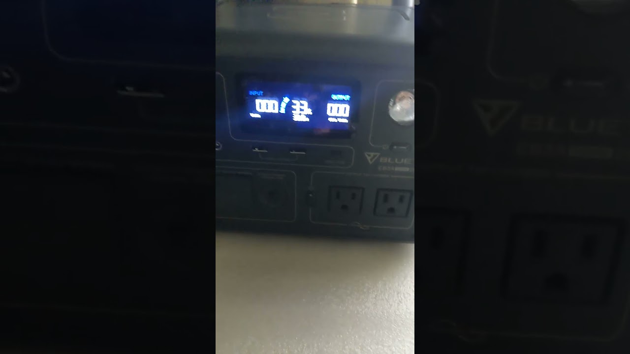 200 watt solar panels not charging bluetti power station.