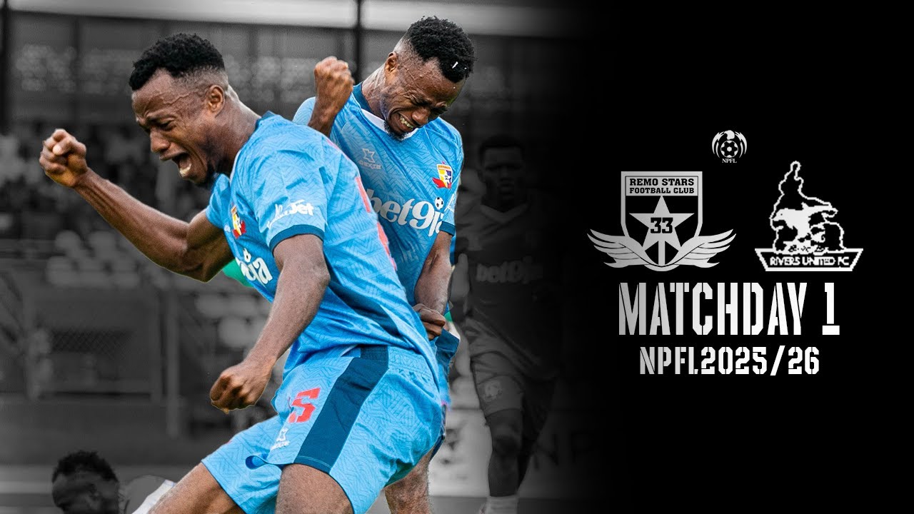 NPFL26 REMO STARS VS RIVERS UNITED
