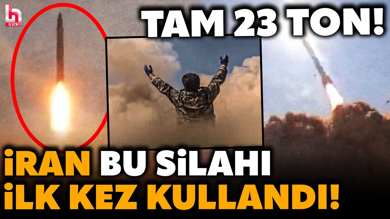 İran, 23 tonluk Siccil füzelerini ilk kez kulandı! İsrail’in kritik üsleri hedef alındı!