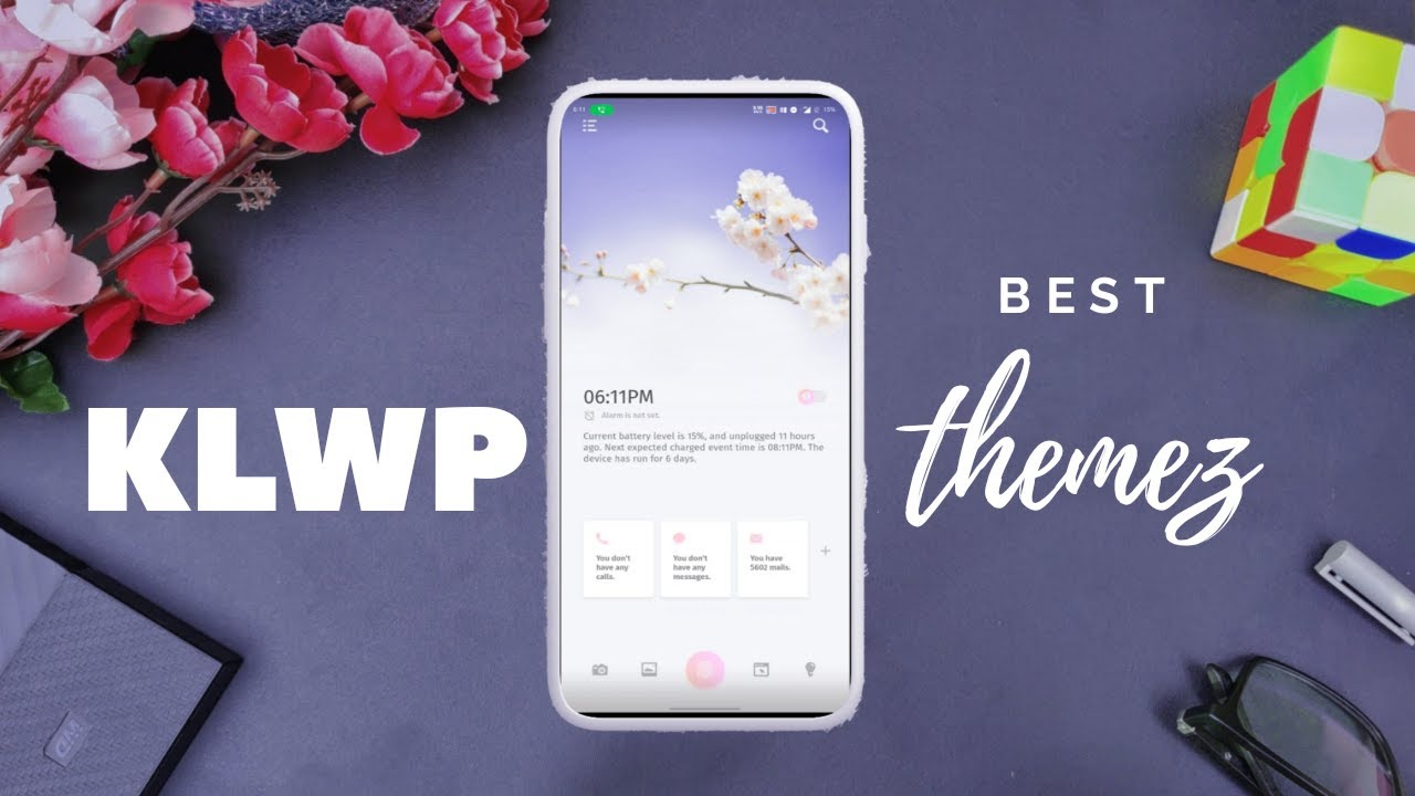 Customize Your Phone With KLWP Live Wallpaper Maker | Klwp Best Themes