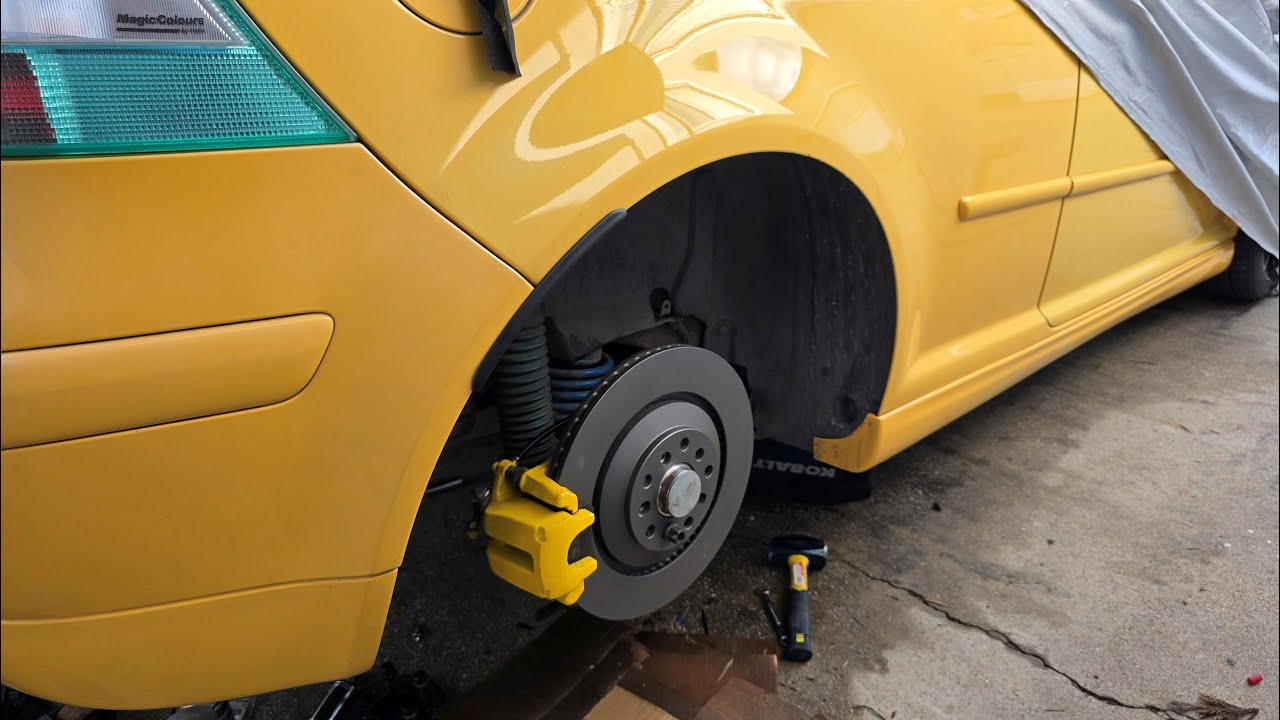 Lark the 20th gets Rear big brake upgrade! 