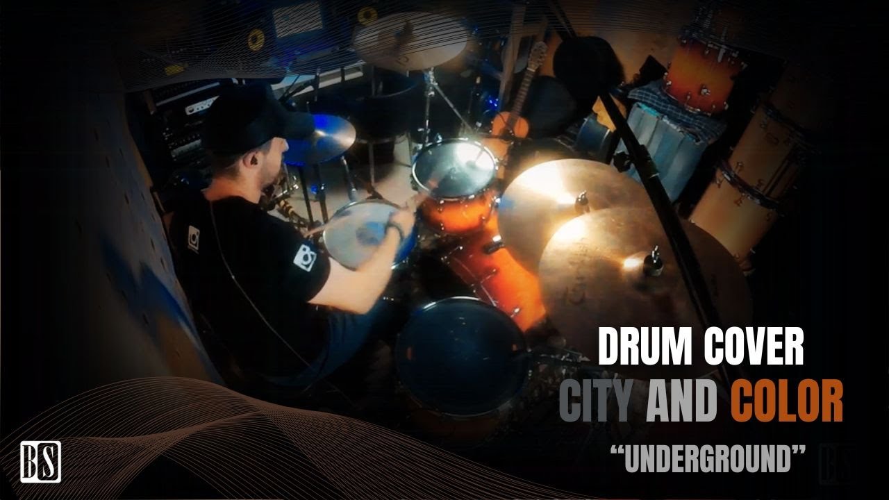 DRUM COVER -UNDERGROUND - CITY AND COLOR