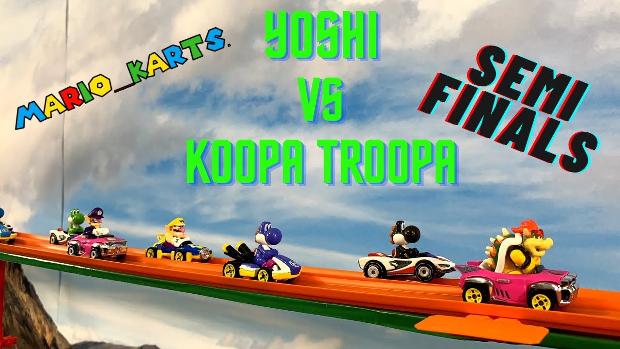 Hot Wheels Mario Karts Tournament | Semi finals !