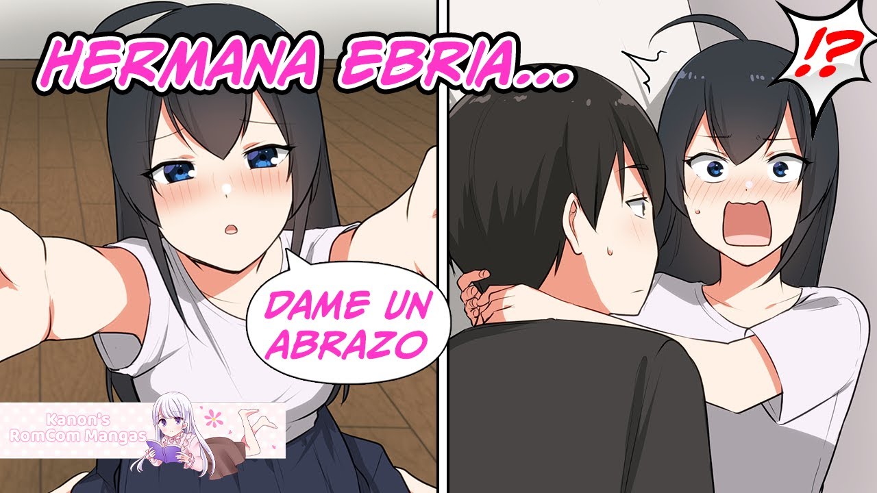 La hermanastra de repente empieza a pedir que la abracen cuando está borracha [Doblaje Latino]