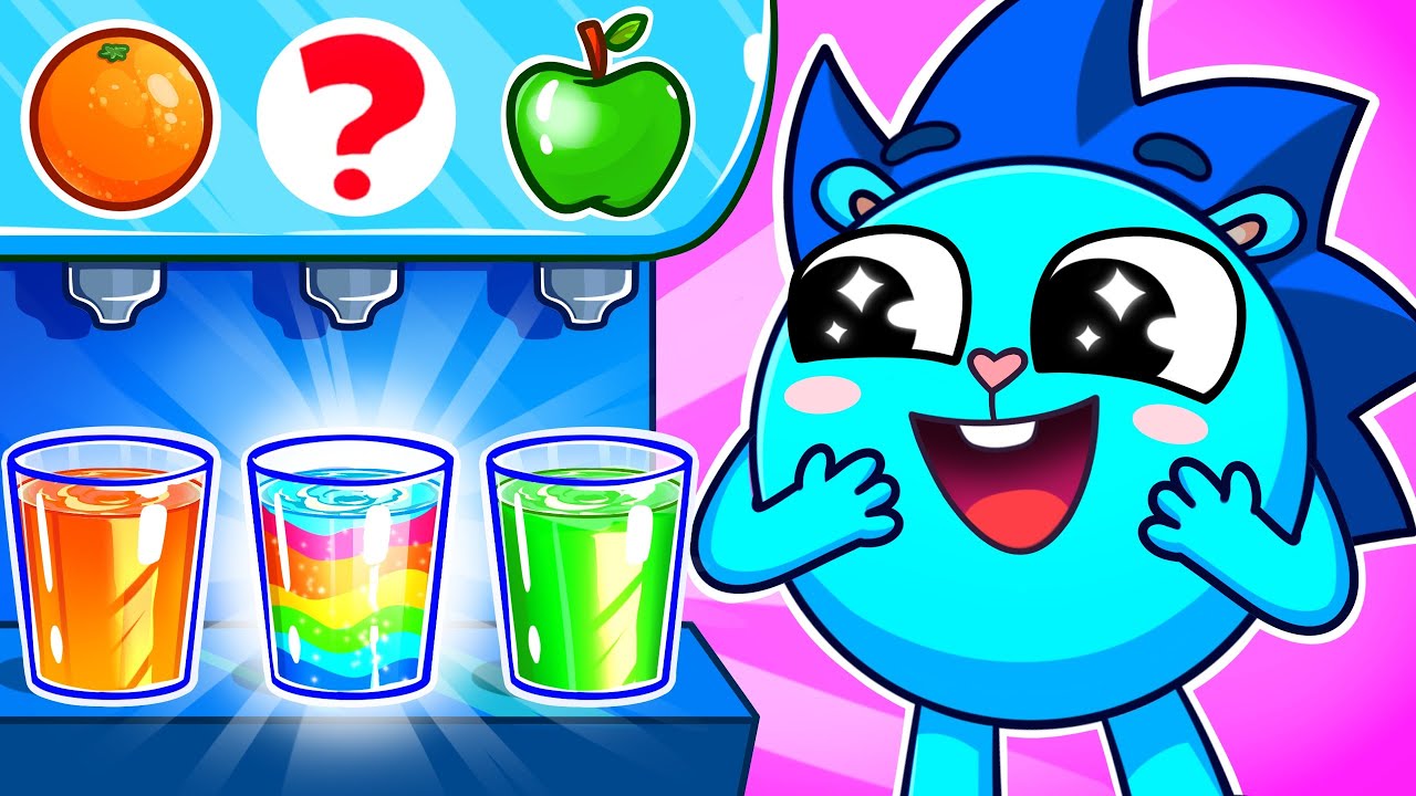 Magic Rainbow Juice! What Color Will It Be? ✨🌈 Kids Songs And Nursery Rhymes